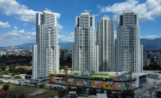 Cevahir Sky City Apartment-Spa & Fitness Center Скопье Экстерьер фото